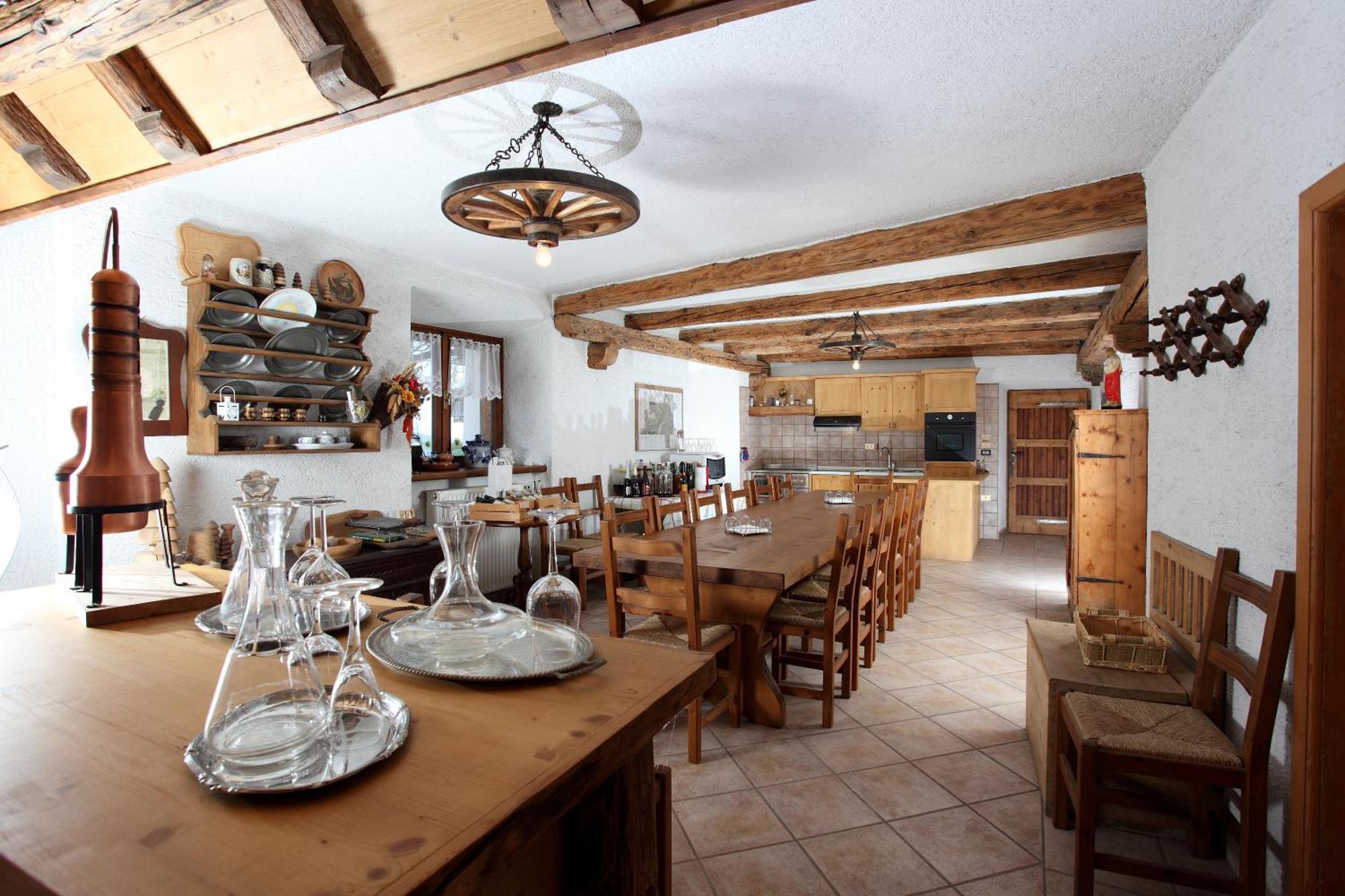 הוילה Cloz Agritur Al Canyon מראה חיצוני תמונה